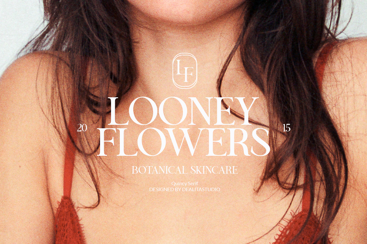 High contrast variable serif font for fashion branding