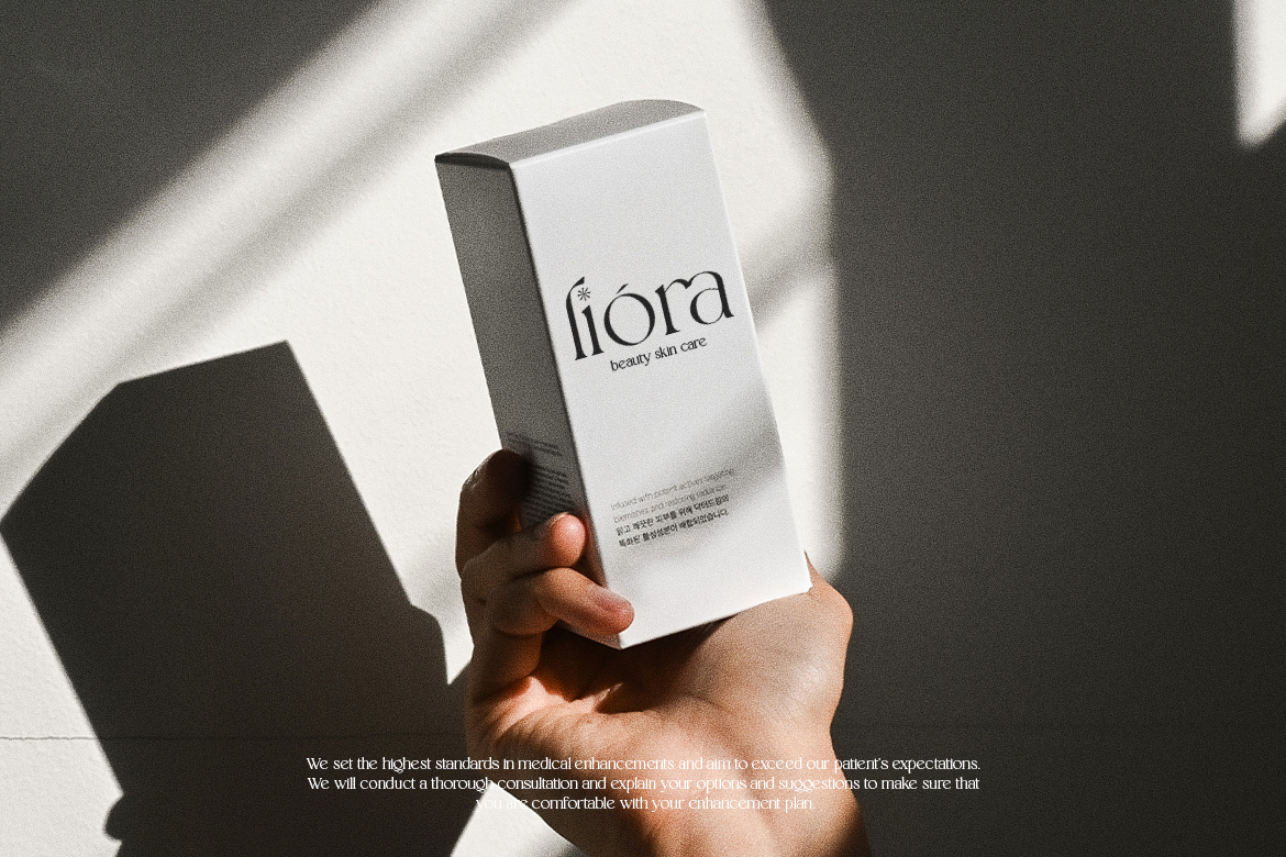 Relight minimalist modern serif font clean typography mockup