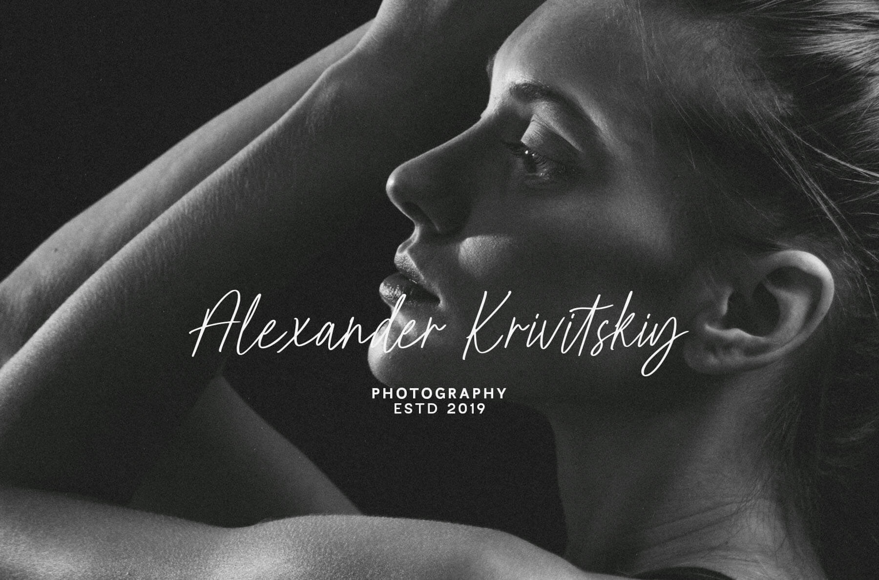 Beauty Hurst elegant handwritten script font for luxury boutique branding and wedding invitations.